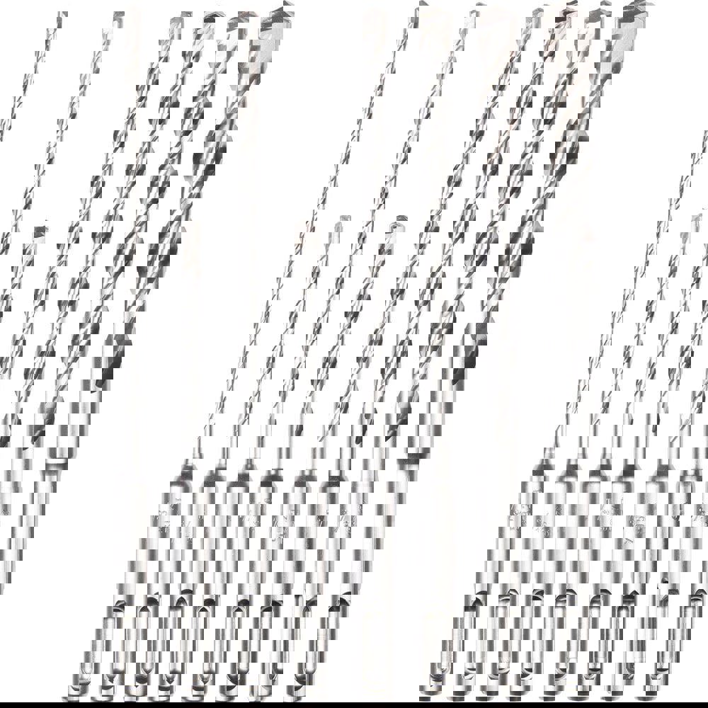 Drill Bit Sets; Drill Bit Set Type: Hex Shank Drill Bits ; Tool Material: Bi-Metal; Carbide ; Shank Type: Hex Shank ; Coating/Finish: Silver ; Point Type: Standard; Straight ; Drill Bit Sizes Included (Inch): 5/32, 3/16, 3/16, (2) 1/4, 5/16, 3/18, 1/2